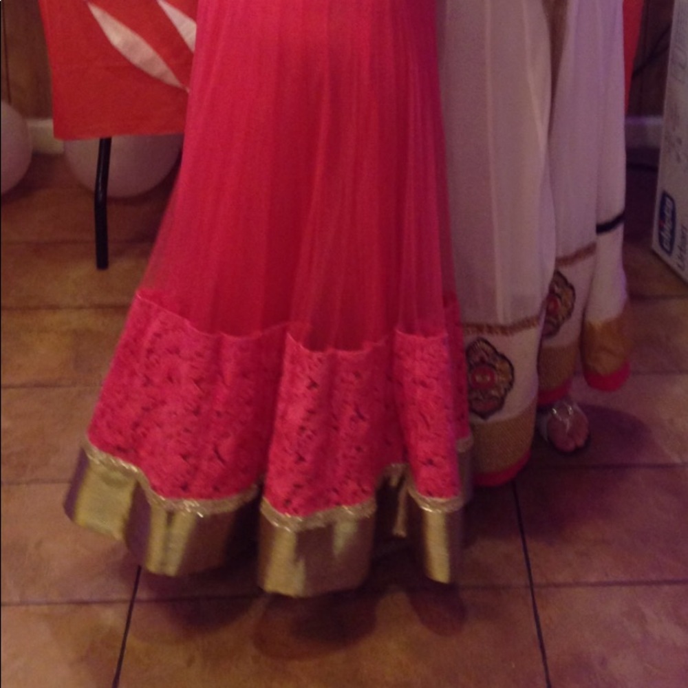 Pretty in pretty Indian gown. - Picture 5 of 10